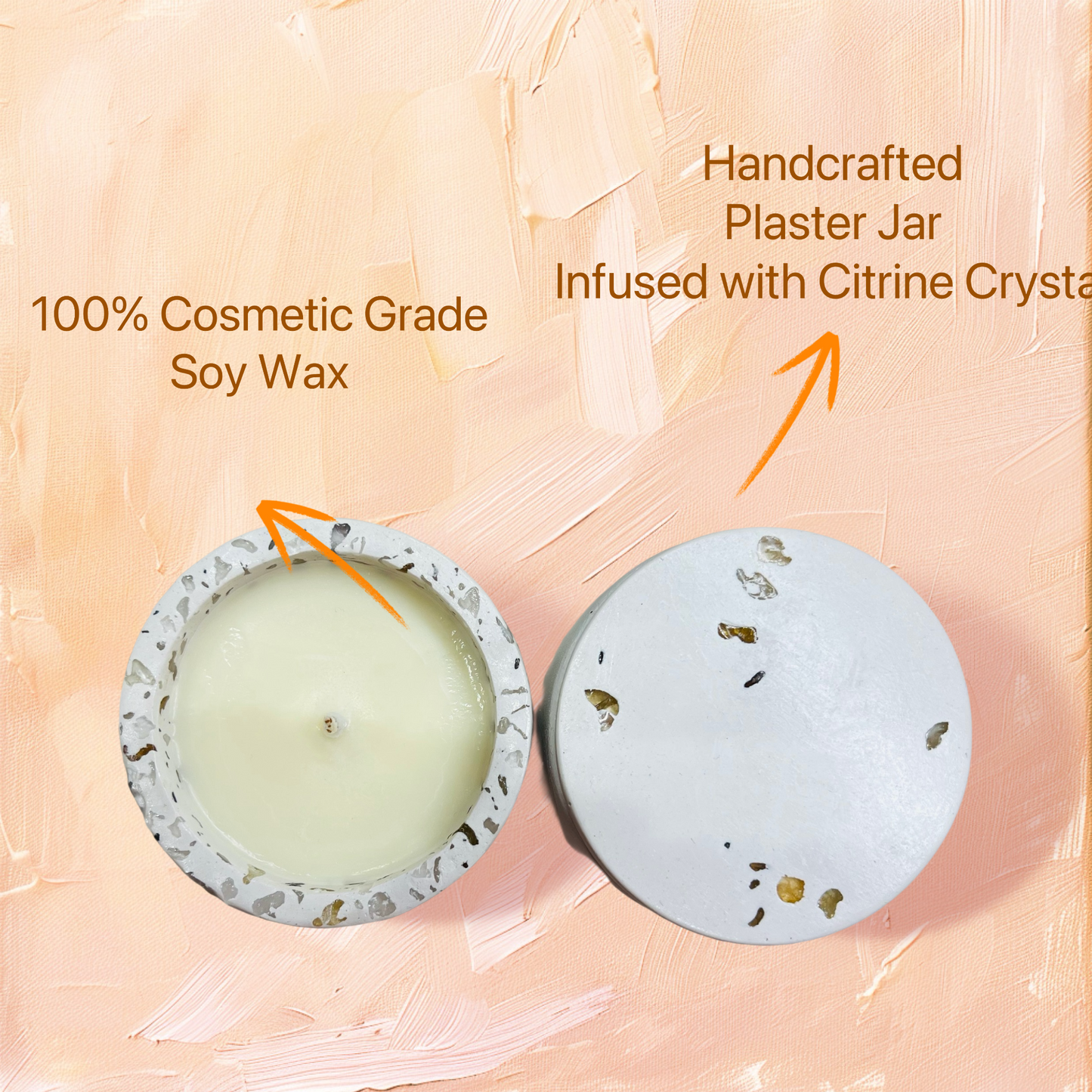 Citrine Energy -Uplifting Candle 260g