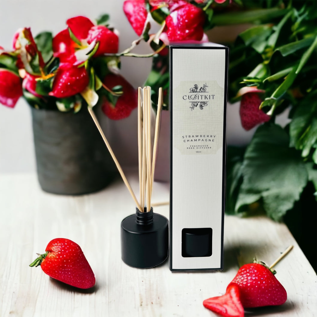 Strawberry Champagne Reed Diffuser 120ml