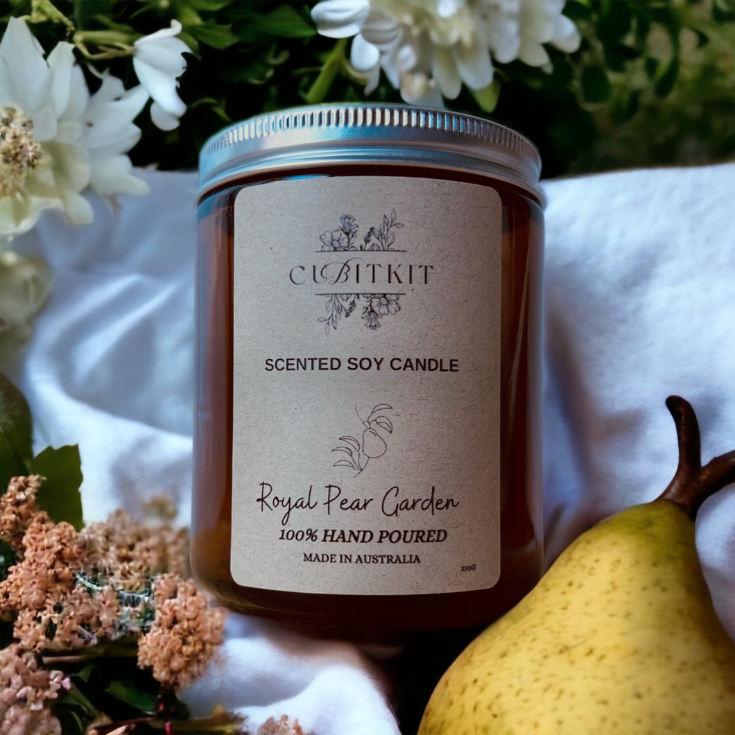 Royal Pear Garden Scented Candle 210g