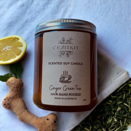 Ginger Green Tea - Scented Candle (210g)