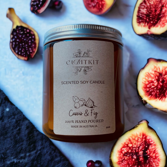 Cassis Fig - Scented Candle (210g)
